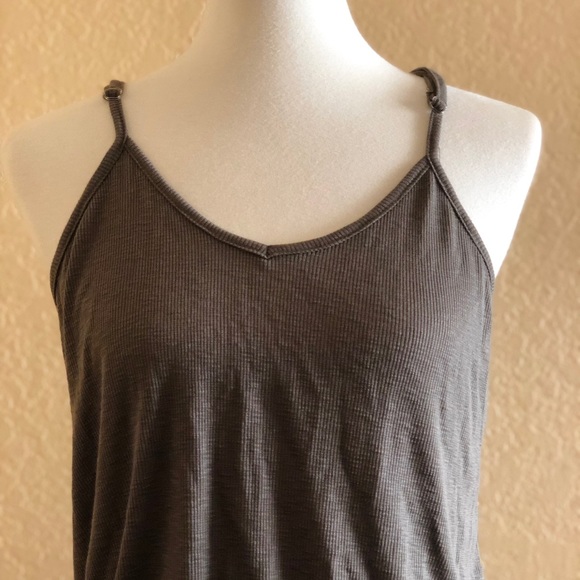 Swell ribbed green romper size Medium - Picture 3 of 8